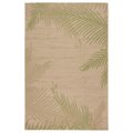 Homeroots 5 x 7 ft. Green Palms Indoor & Outdoor Area Rug 393734